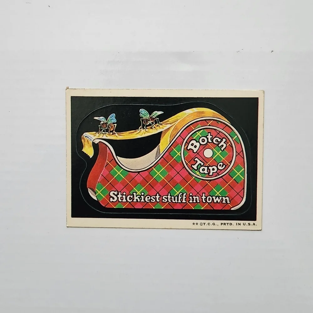 🪰Vintage 1973 Wacky Packages Sticker 